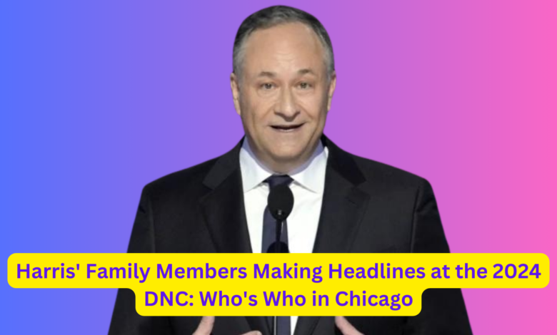 Harris' Family Members Making Headlines at the 2024 DNC: Who's Who in Chicago 1 6