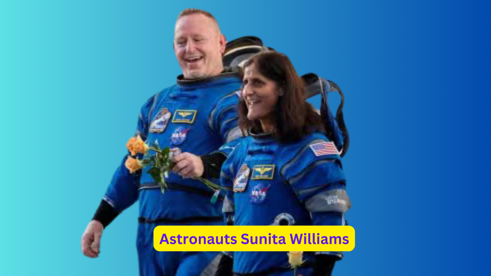 Astronauts Sunita Williams