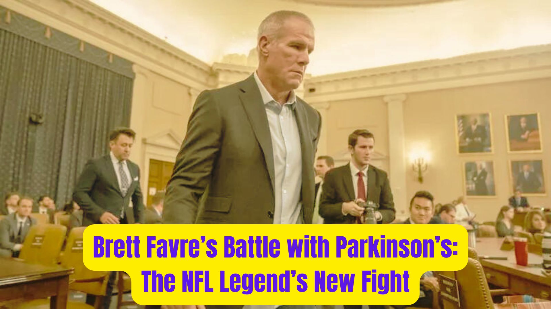 Brett Favres Battle with Parkinsons The NFL Legends New Fight