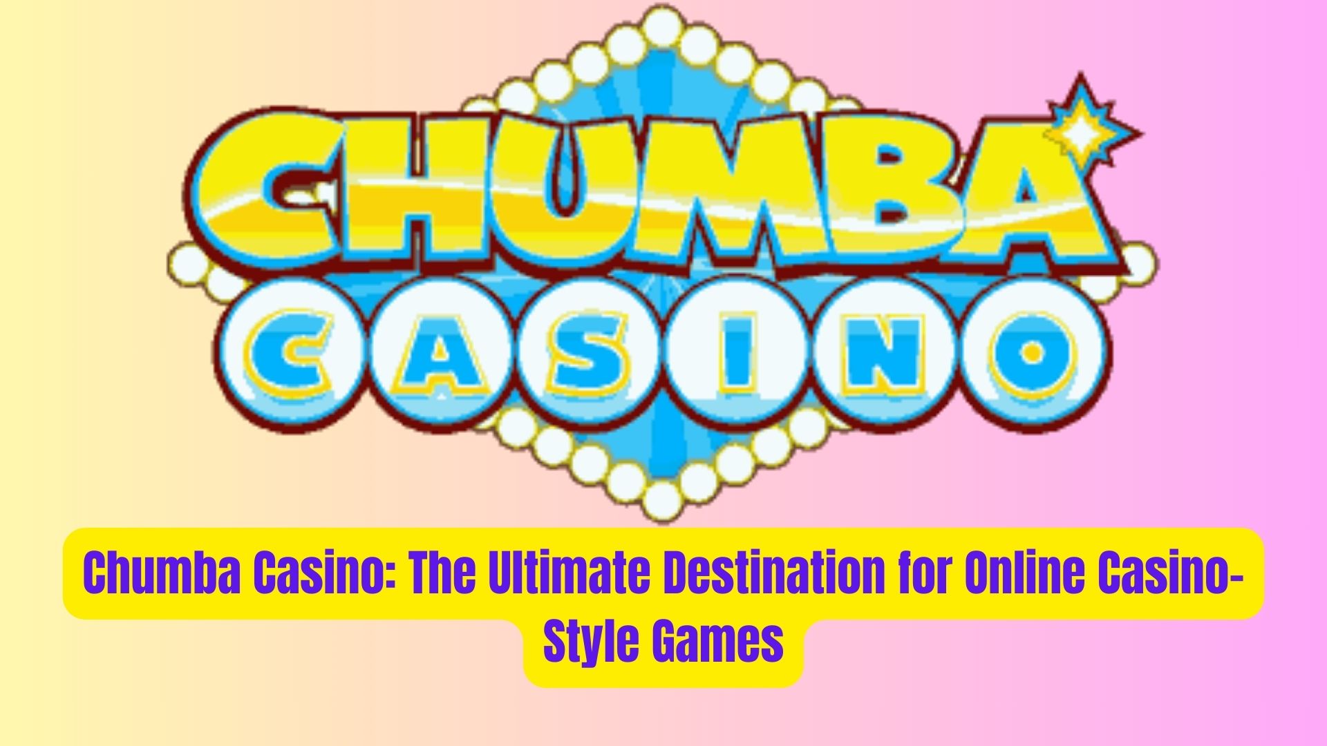 Chumba Casino The Ultimate Destination for Online Casino Style Games 1