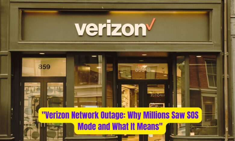 "Verizon Network Outage: Why Millions Saw SOS Mode and What It Means" 1 Verizon Network Outage Why Millions Saw SOS Mode and What It Means