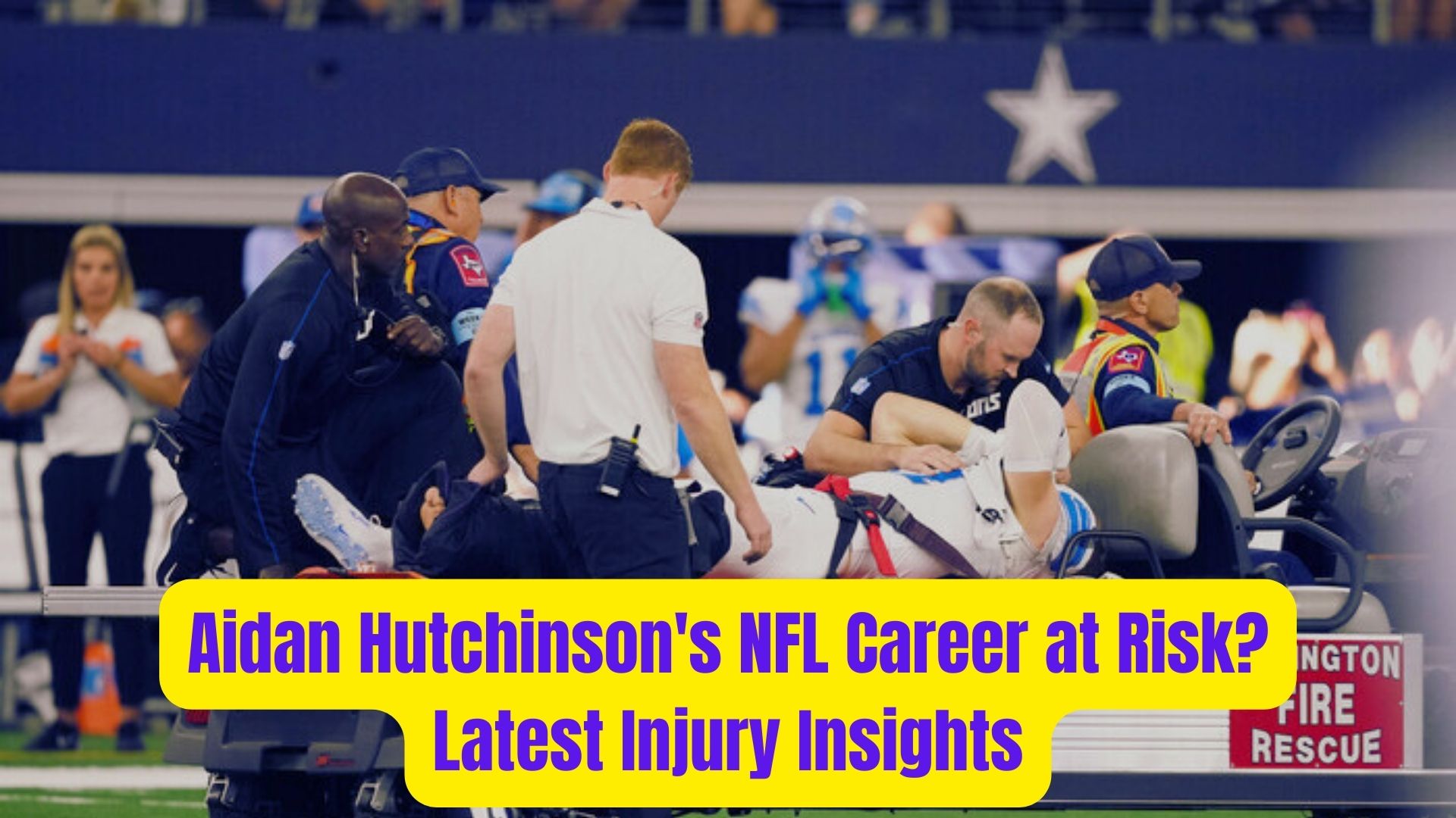 Aidan Hutchinsons NFL Career at Risk Latest Injury Insights