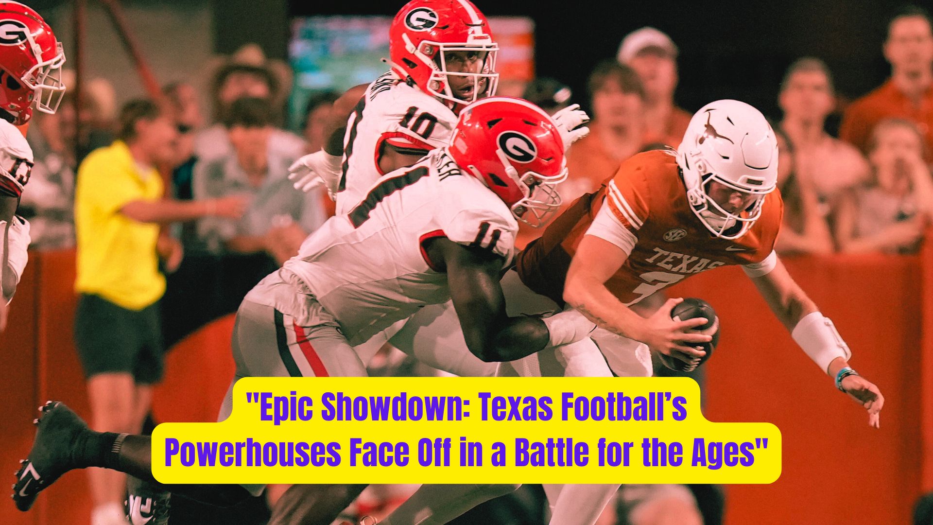 Epic Showdown Texas Footballs Powerhouses Face Off in a Battle for the Ages