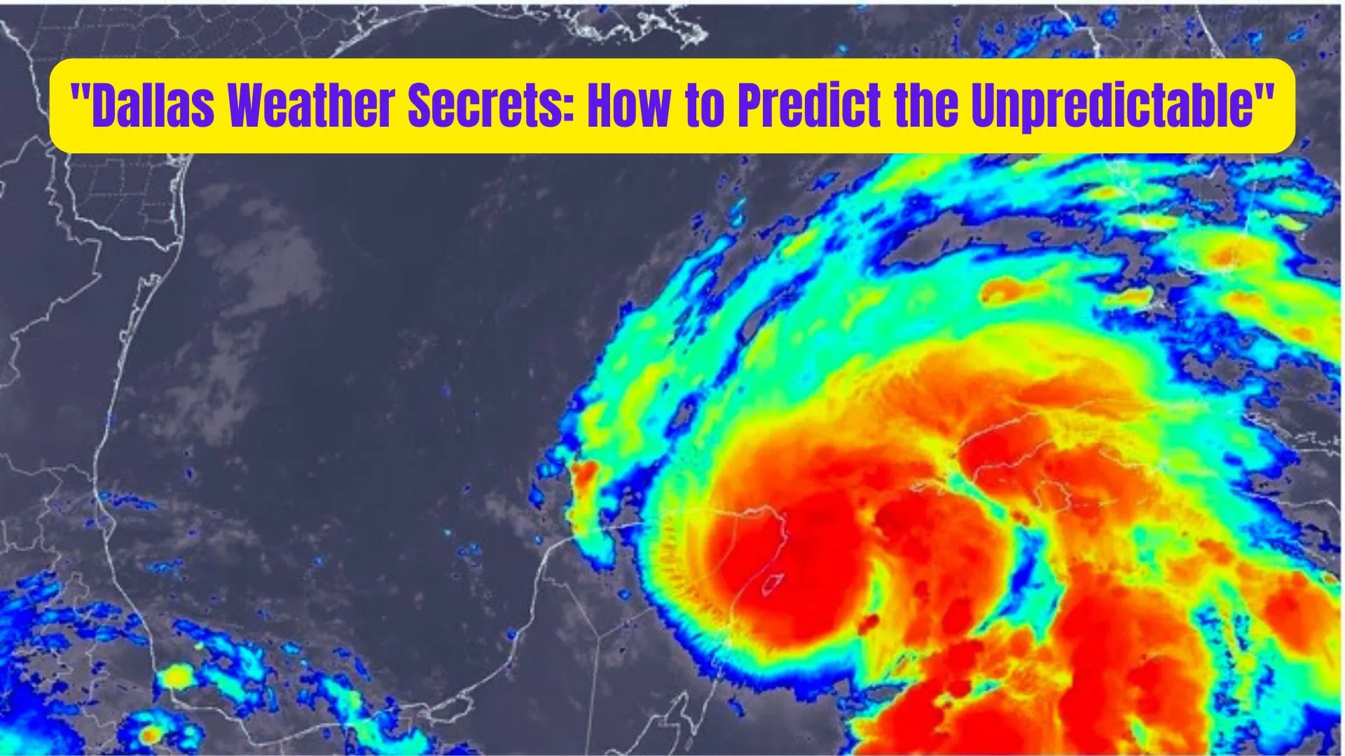 "Dallas Weather Secrets: How to Predict the Unpredictable" 1 Dallas Weather Secrets How to Predict the Unpredictable 1