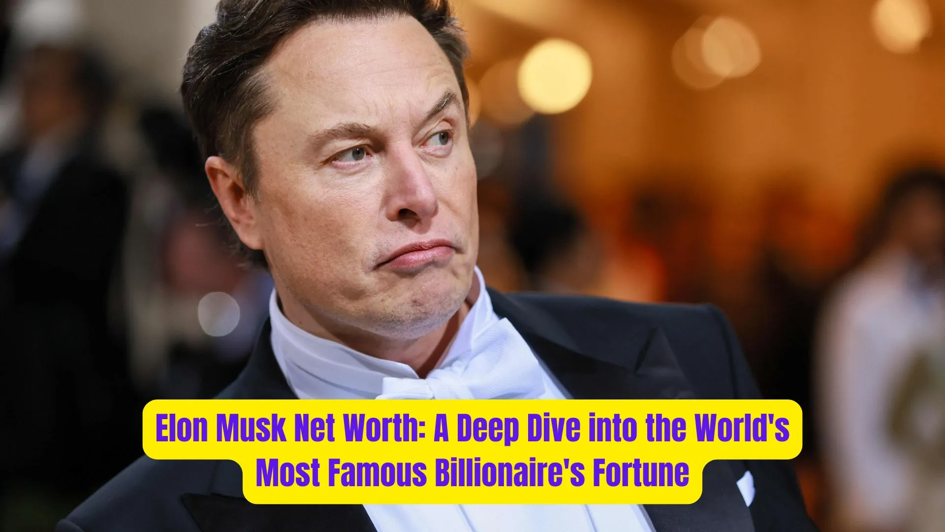 Elon Musk Net Worth: A Deep Dive into the World's Most Famous Billionaire's Fortune 1 Elon Musk Net Worth A Deep Dive into the Worlds Most Famous Billionaires Fortune