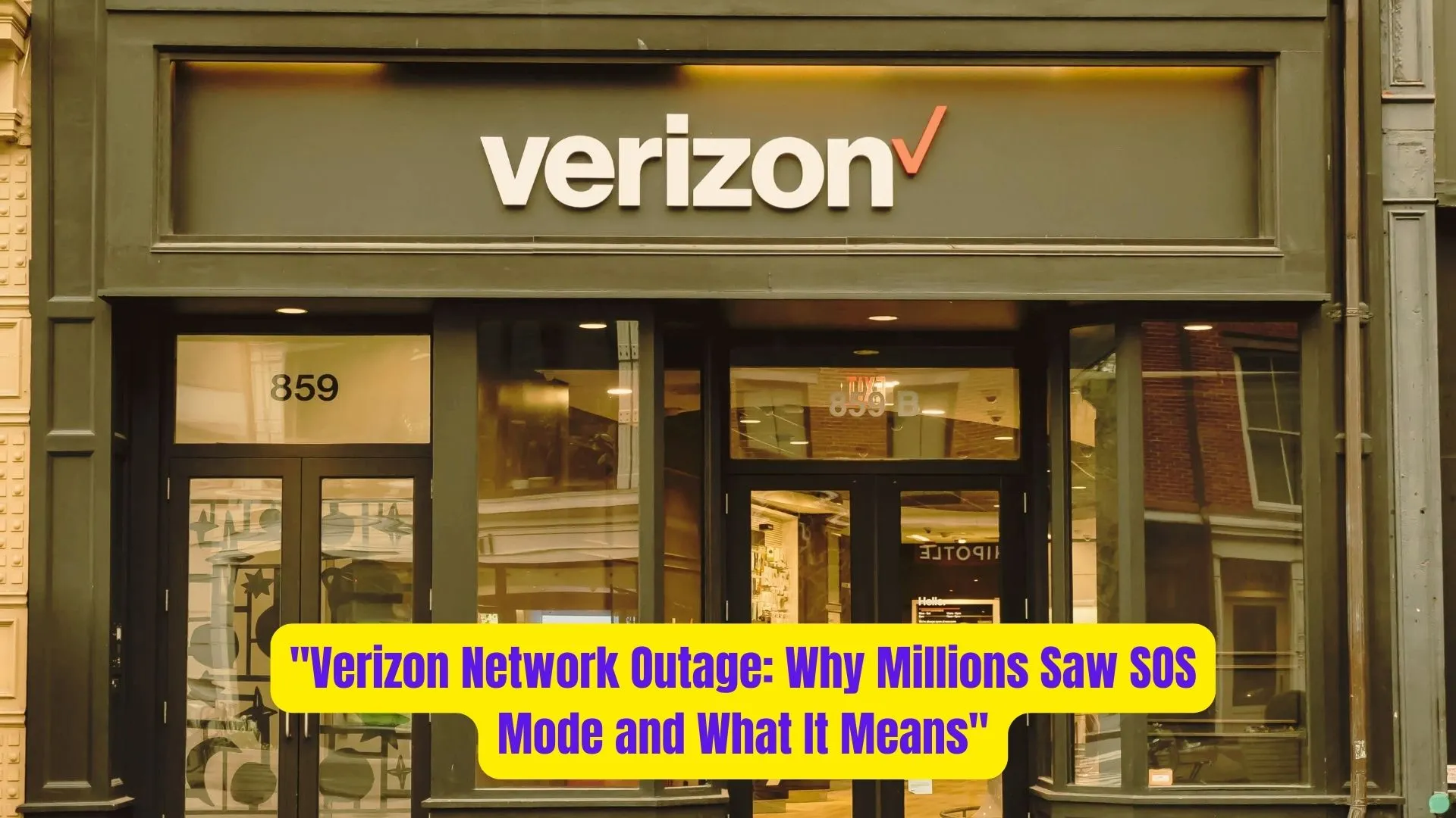 "Verizon Network Outage: Why Millions Saw SOS Mode and What It Means" 2 Verizon Network Outage Why Millions Saw SOS Mode and What It Means