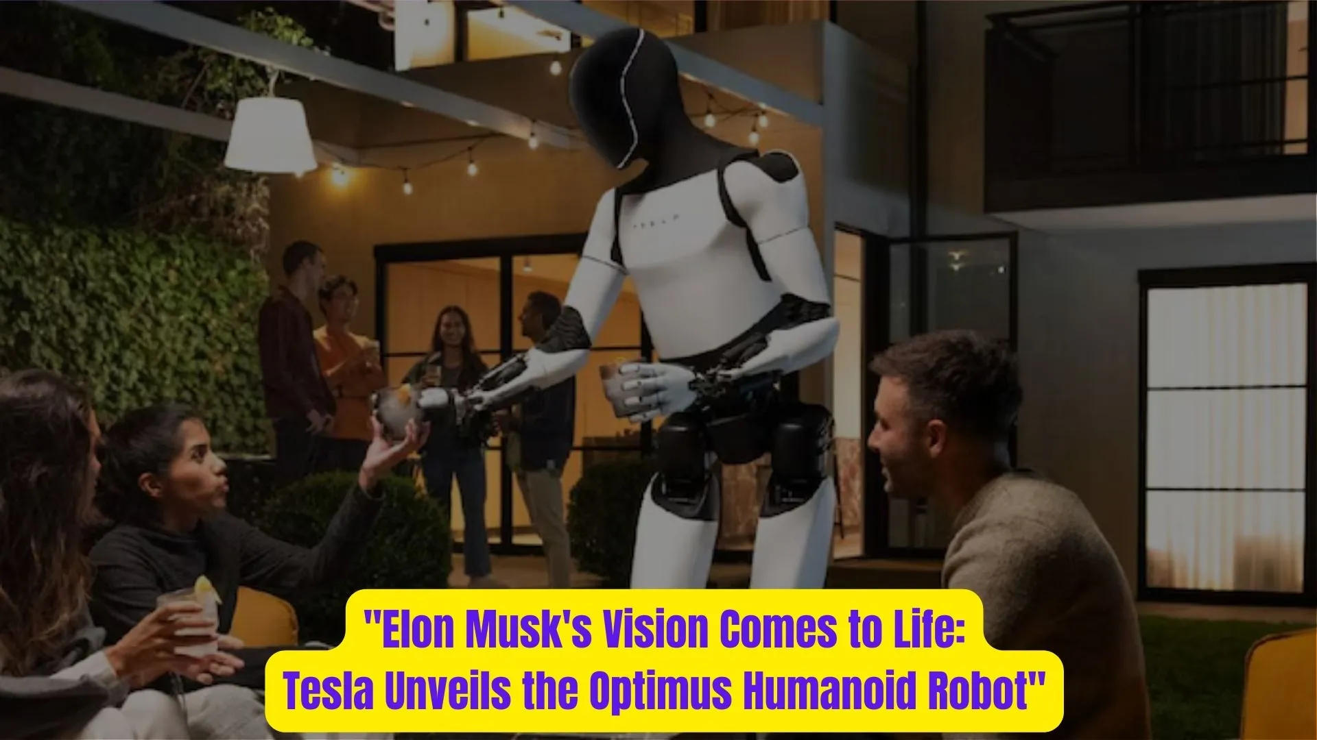 "Elon Musk's Vision Comes to Life: Tesla Unveils the Optimus Humanoid Robot" 2 Elon Musks Vision Comes to Life Tesla Unveils the Optimus Humanoid Robot