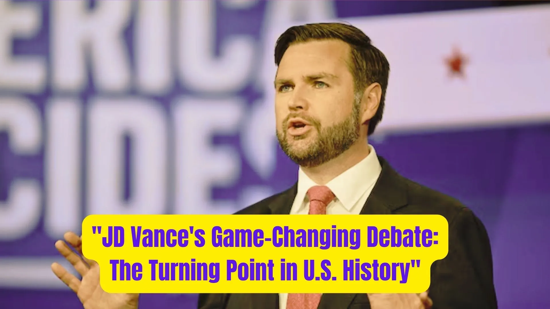 "JD Vance's Game-Changing Debate: The Turning Point in U.S. History" 2 JD Vances Game Changing Debate The Turning Point in U.S. History