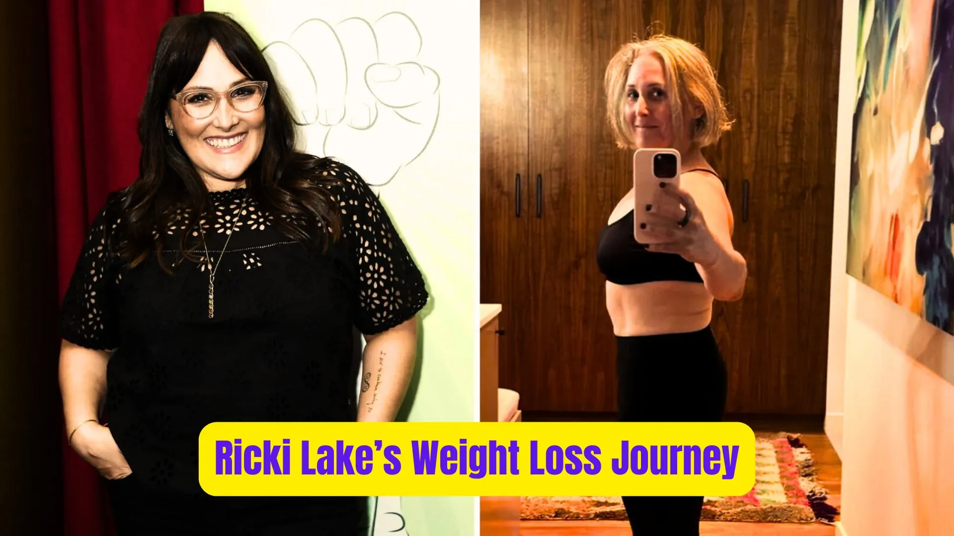 Ricki Lake’s Weight Loss Journey 1 Ricki Lake’s Weight Loss Journey