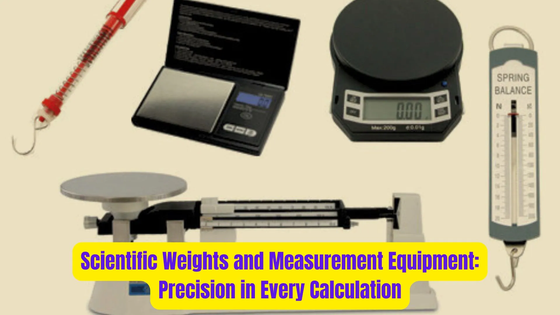 Scientific Weights and Measurement Equipment: Precision in Every Calculation 1 Scientific Weights and Measurement Equipment: Precision in Every Calculation